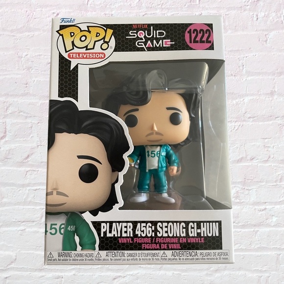 Funko POP! TV: Netflix Squid Game - Player 456: Seong Gi-hun #1222 BNIB - Picture 2 of 7